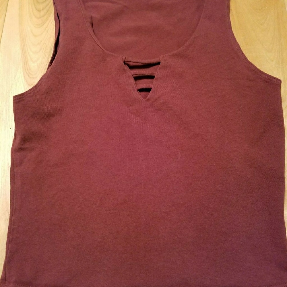 Cropped Garage Tank Top